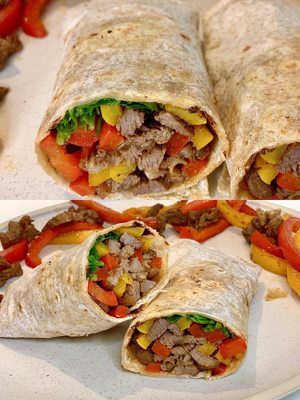 全麦牛肉卷饼 7115 1月2日打卡第三十天 94墨西哥牛肉卷饼94