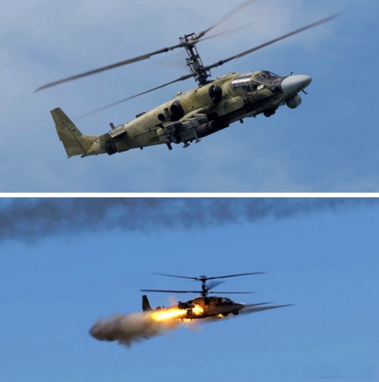 失去尾翼的ka-52攻击直升机在战场上证明了自己的价值   6月19日