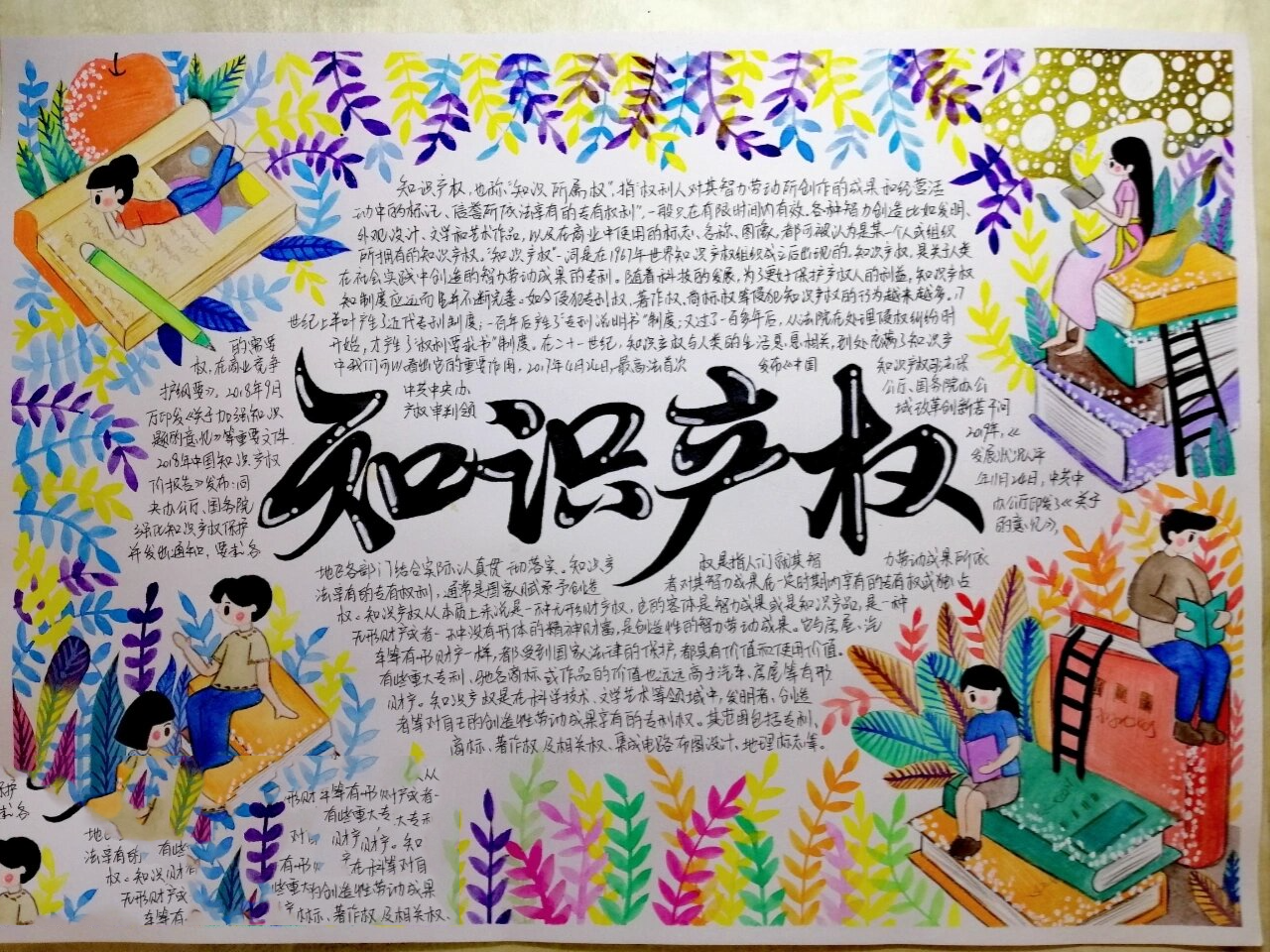 知识产权手抄报