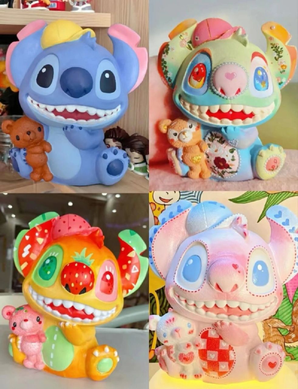 石膏娃娃史迪仔成品配色分享675304