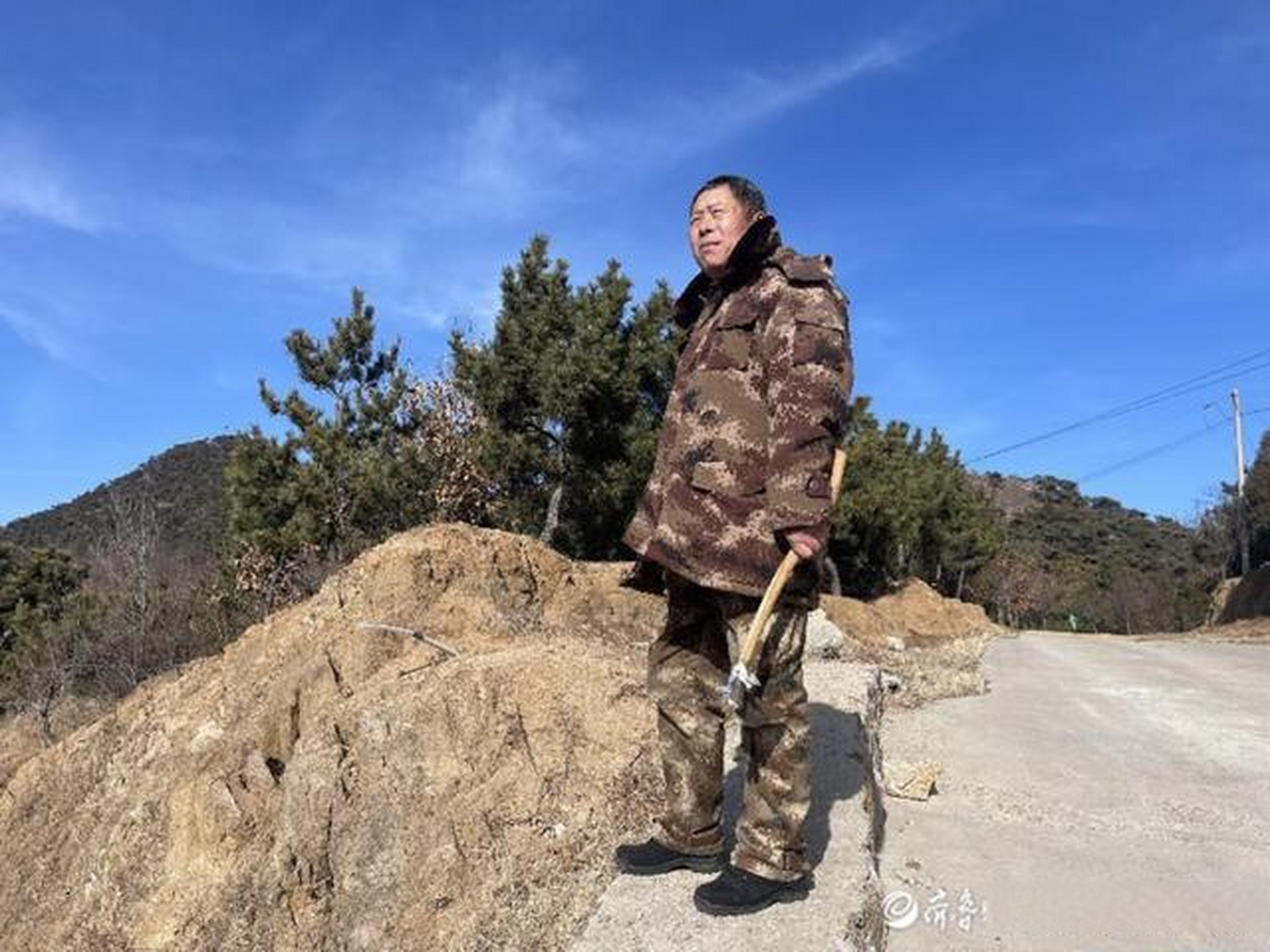 【护林员张德林:只要林子无险情,在哪儿过年都一样】1月21日,大年三十