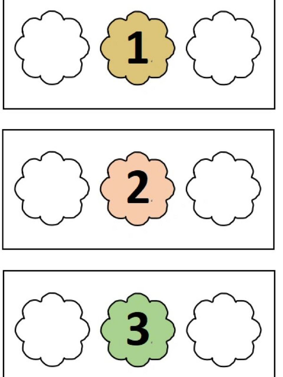 中班益智区——相邻数