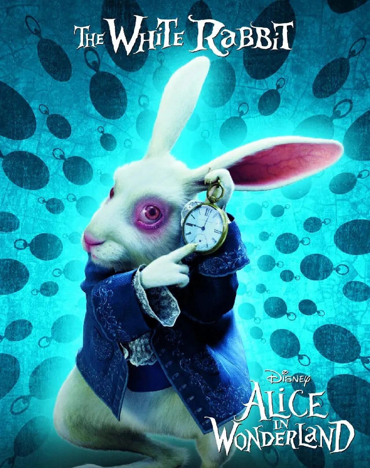 爱丽丝梦游仙境 偶然看到几张之前的《爱丽丝梦游仙境》海报