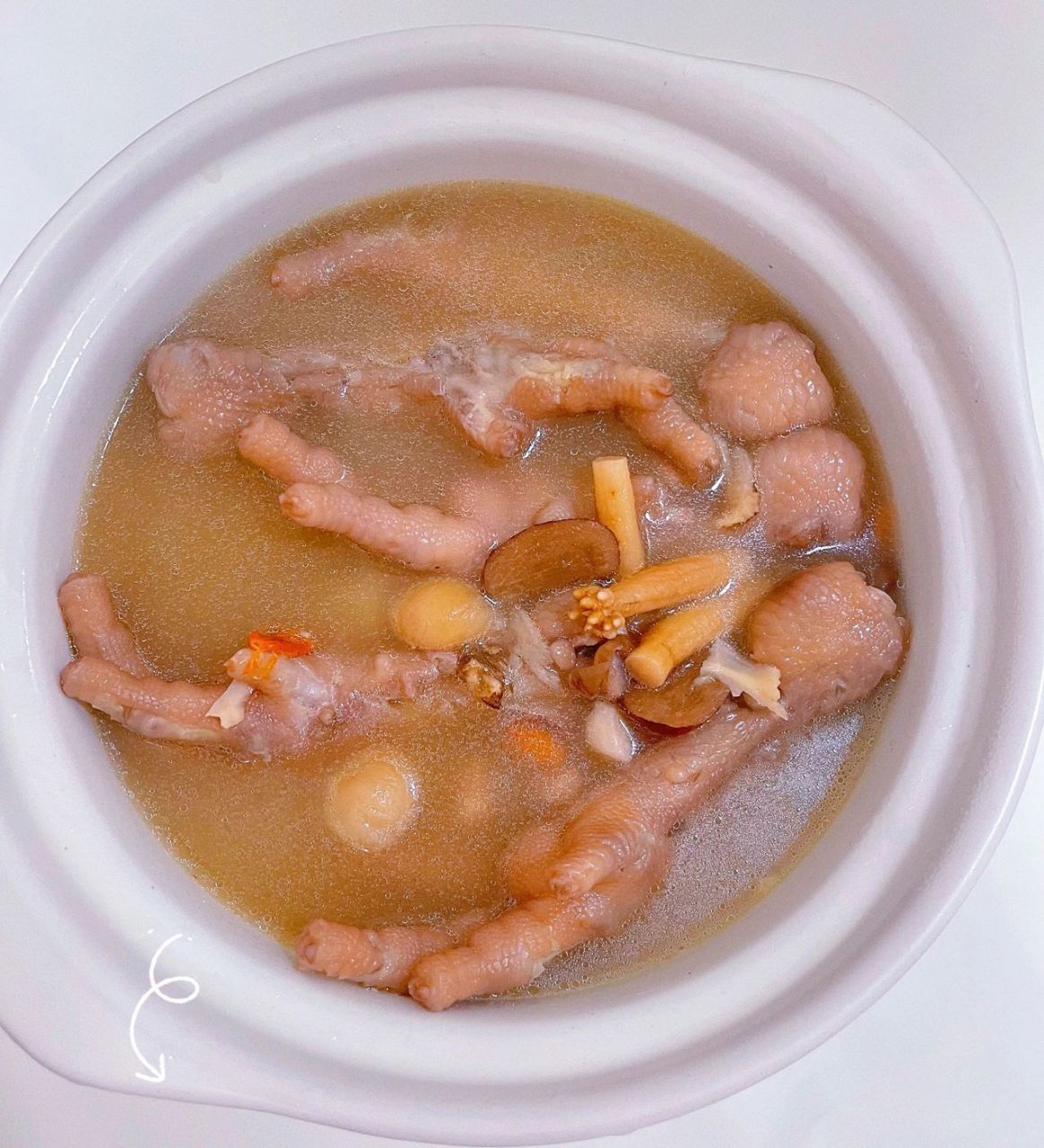 花生鸡脚汤7815补气血养颜 补骨胶原 推荐一款女生99有必要多喝