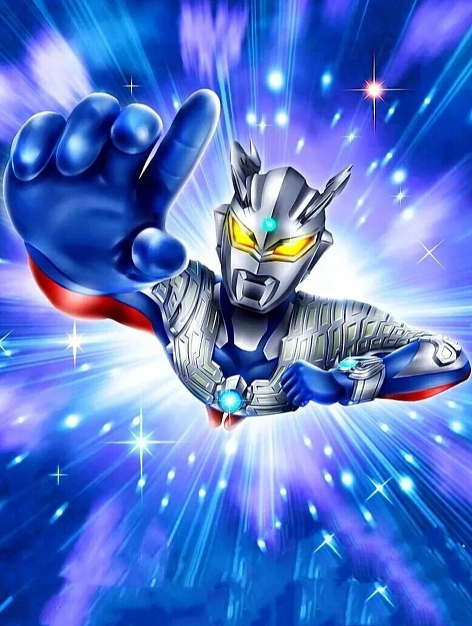 奥特曼飞天图 喜欢的赶紧做头像