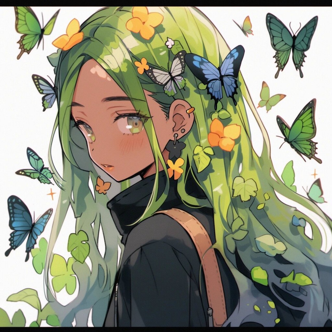 【infp】可爱小蝴蝶二次元头像大放送 infp头像随机掉落得差不多了,下