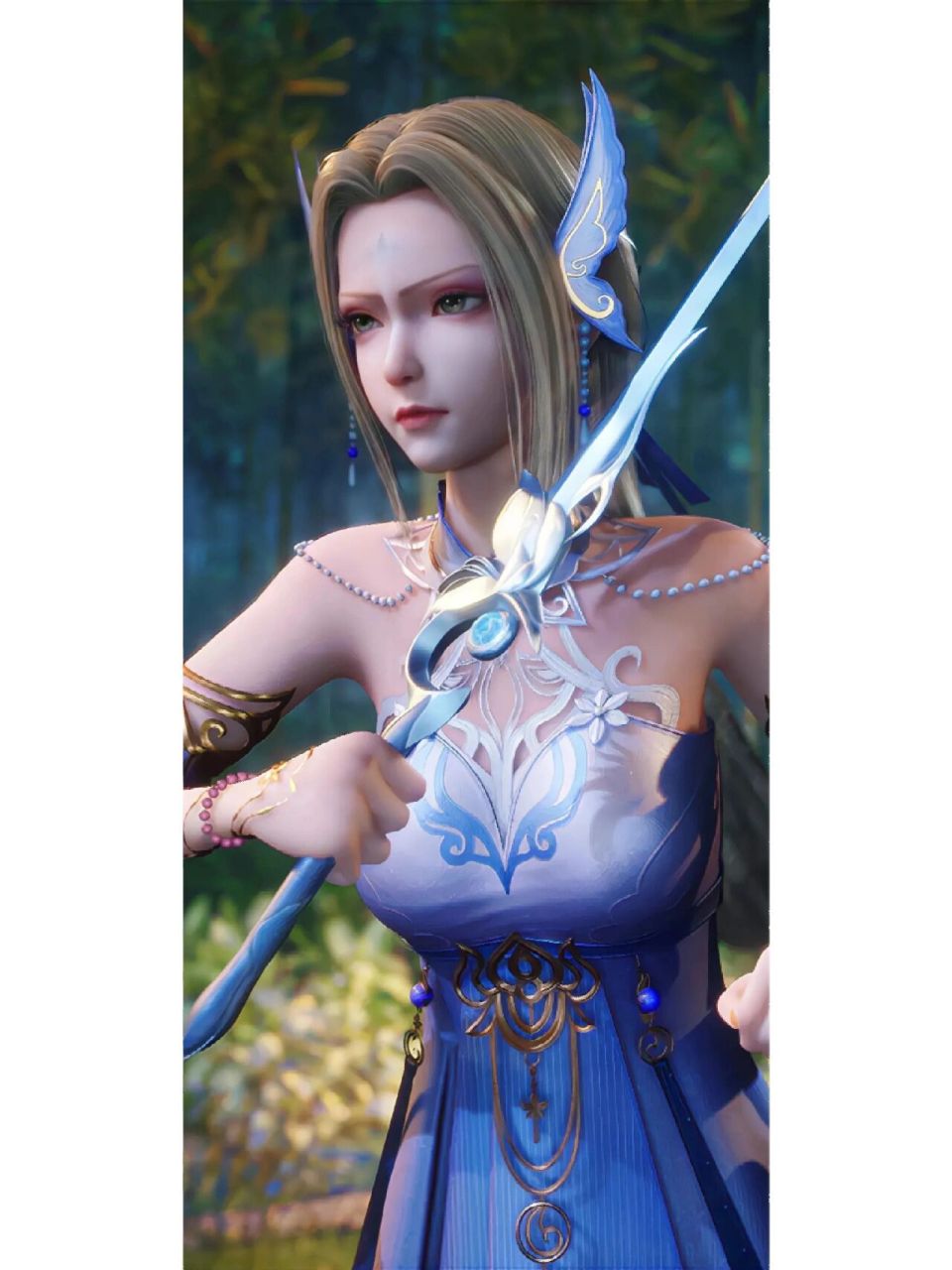 《独步逍遥》美女壁纸合集 里面美女是很多,但是自我感觉动漫效果一般