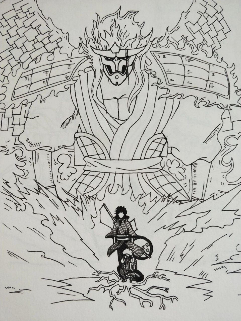 带土卡卡西须佐能乎手绘 第二章