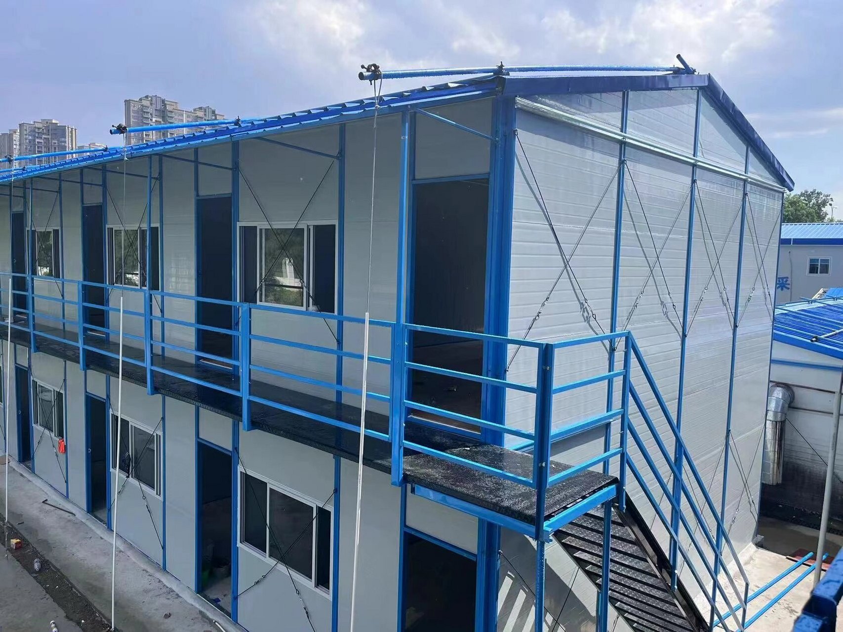 k型活动板房 工人住宿 活动办公场所 可做标准的,非标的 价格根据布局