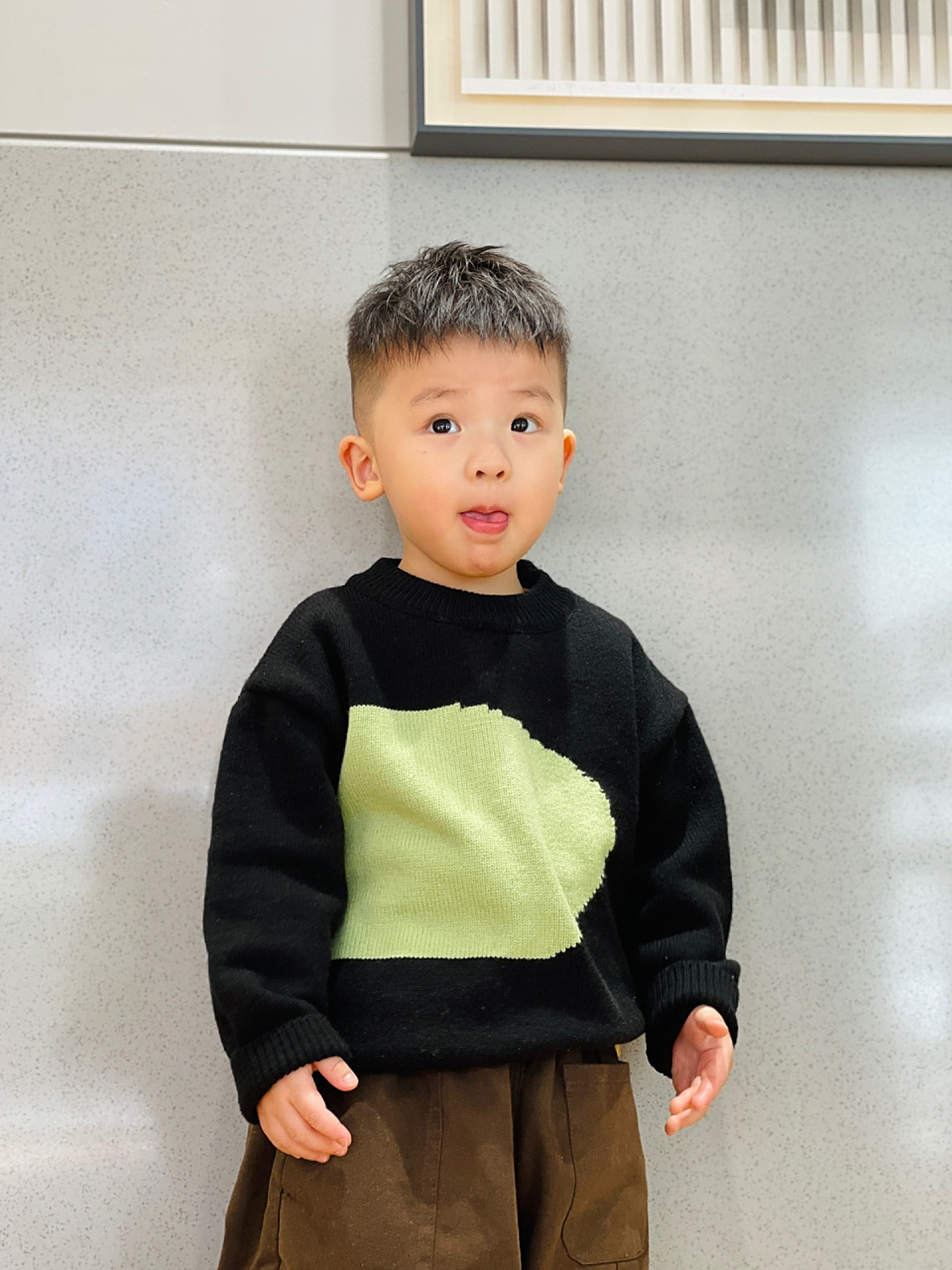 男孩发型 今日尝试小狼尾