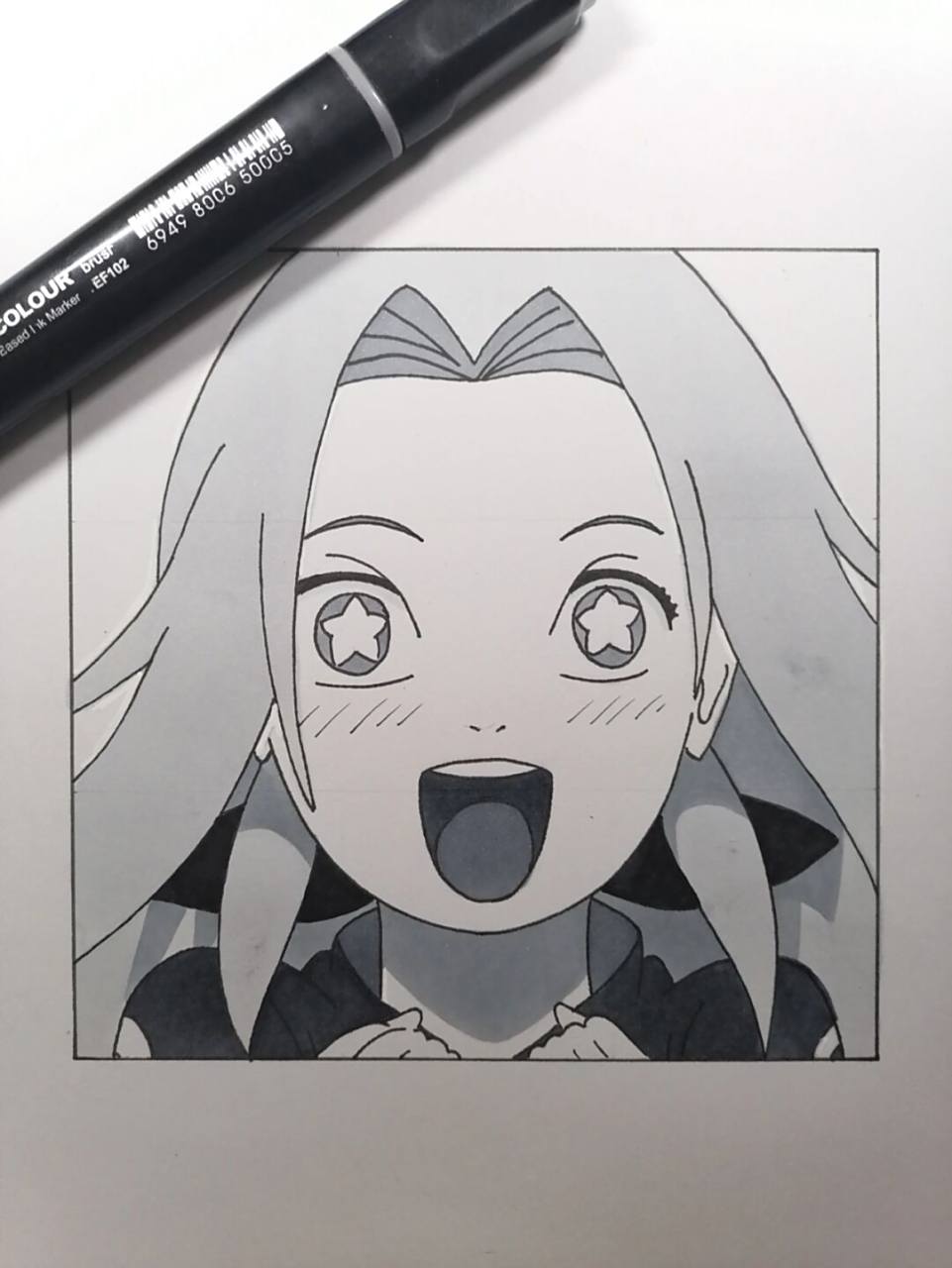 小樱教程 #手绘教程# #火影忍者# #小樱#  你有没有遇到那个满眼都是