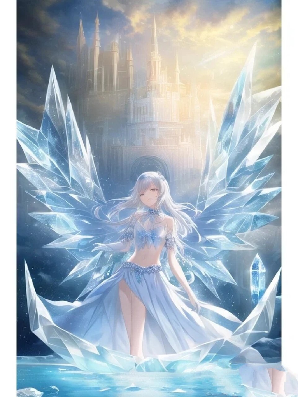 自创冰系武魂全部套魂骨 冰系武魂全套魂骨: 冰天雪女右臂骨技能:寂灭