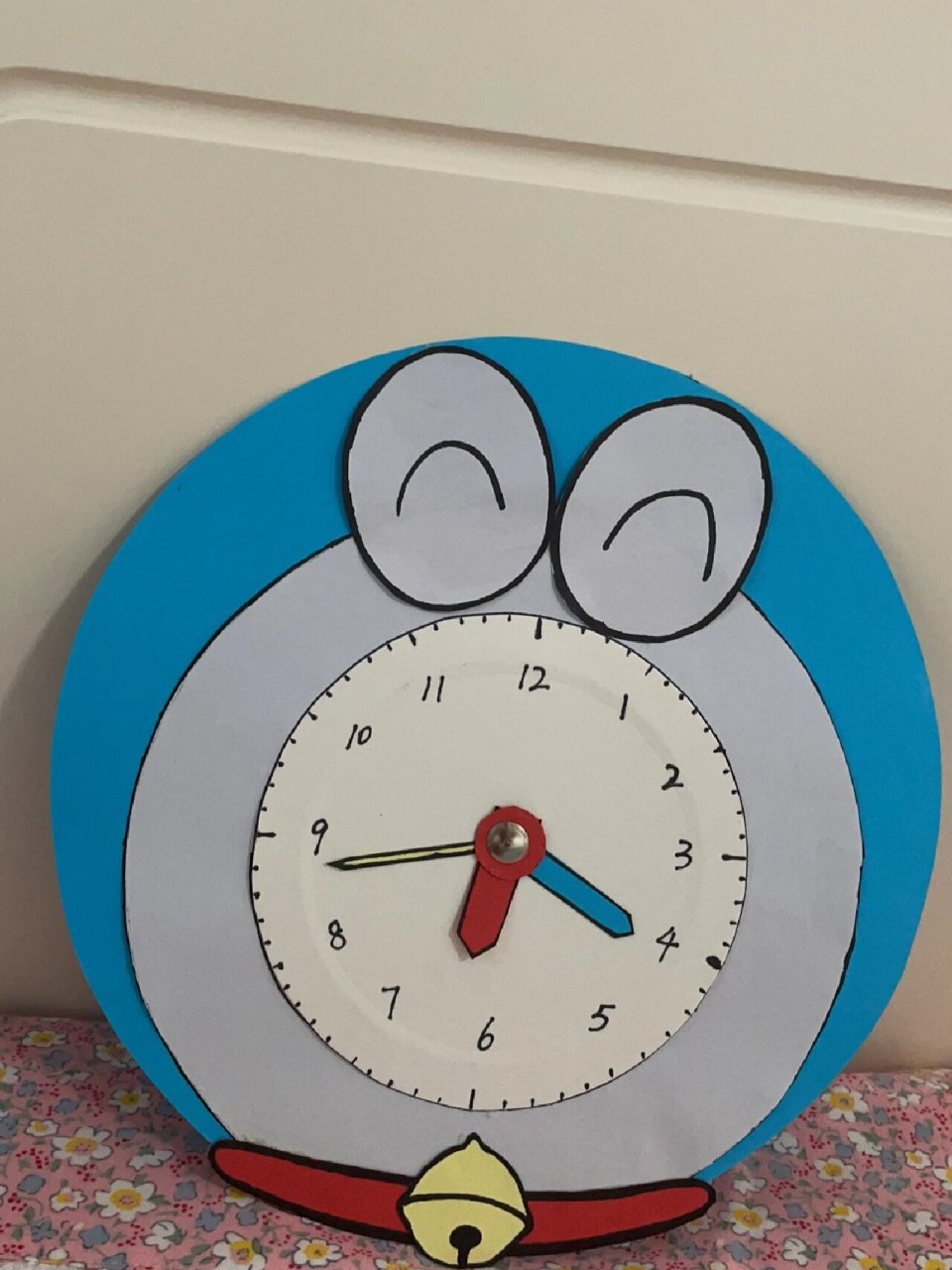 钟表制作 小学生时钟学具制作,创意时钟手工