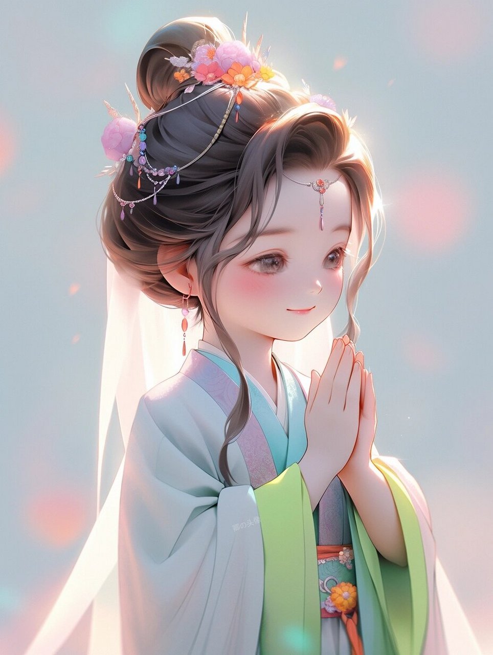 古风头像||虔诚·佛系小女孩78