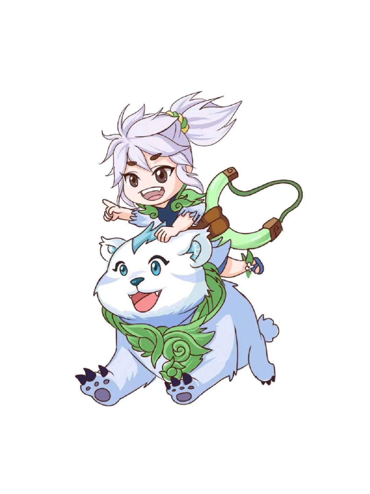 手绘王者荣耀阿谷朵