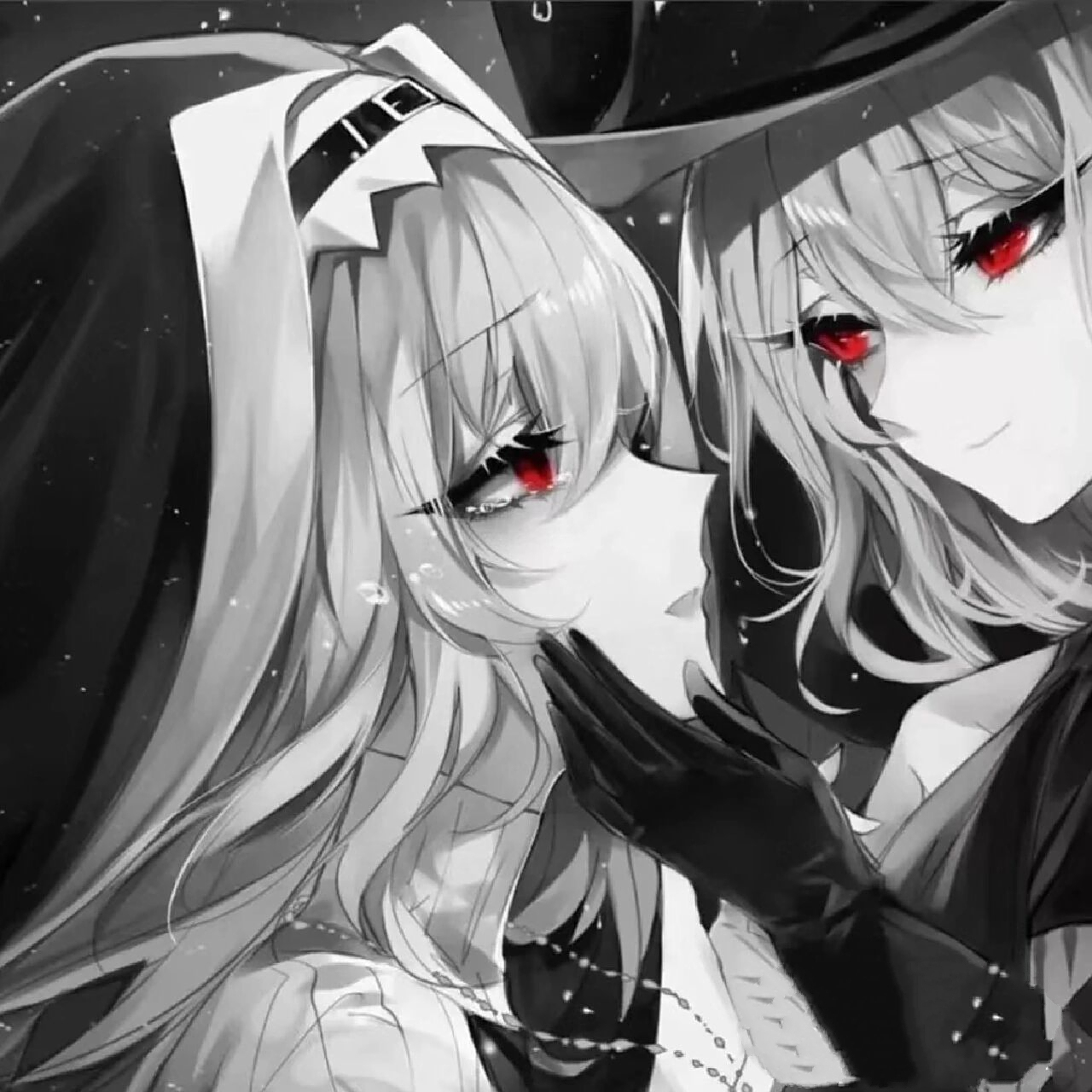 冷酷,霸气闺蜜头像女