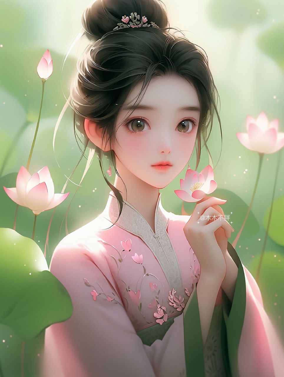 国漫仙韵|仙气女头|女生头像|原创 但愿日子清透,抬头遇见的都是温柔!