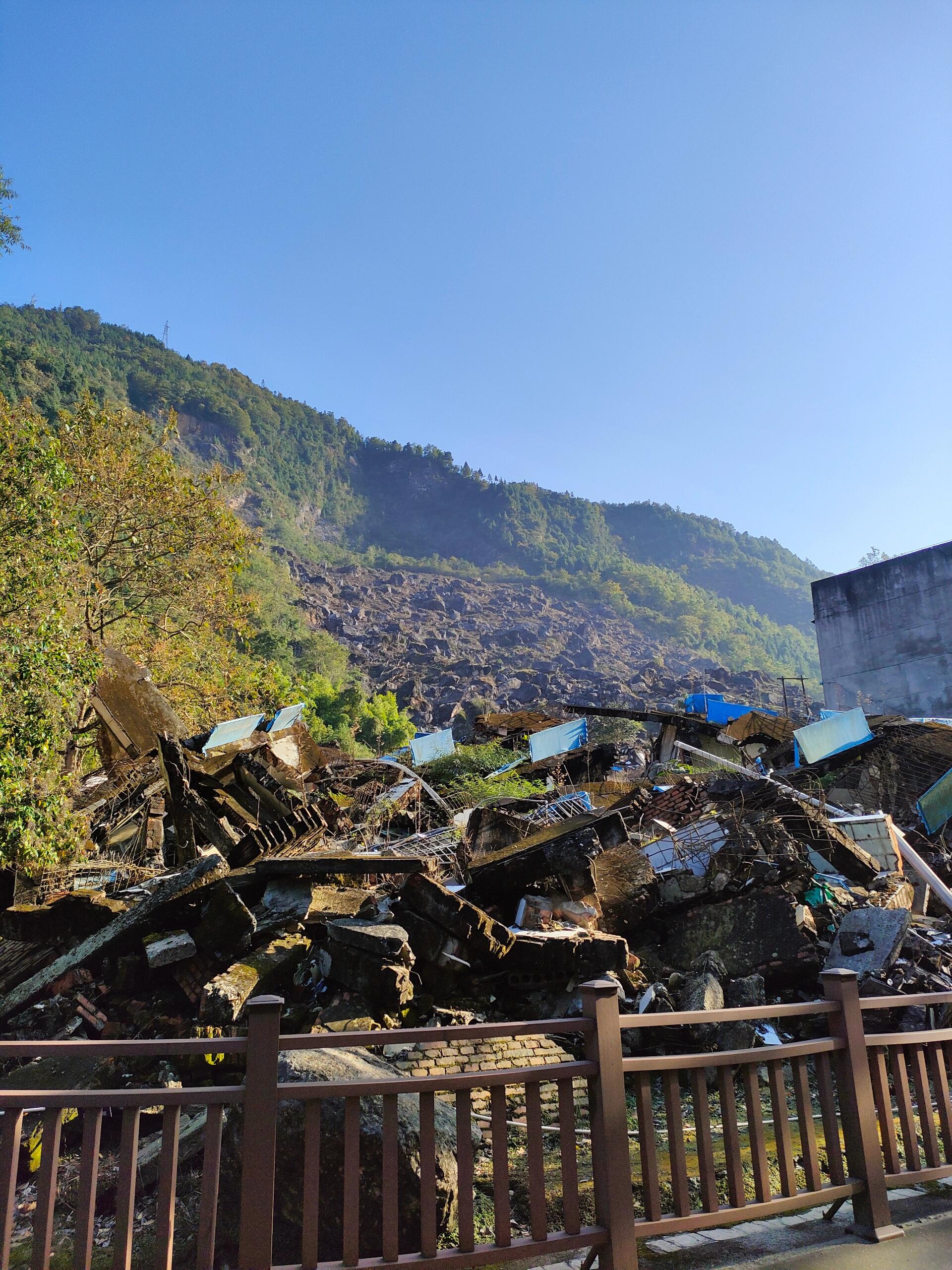 北川地震遗址