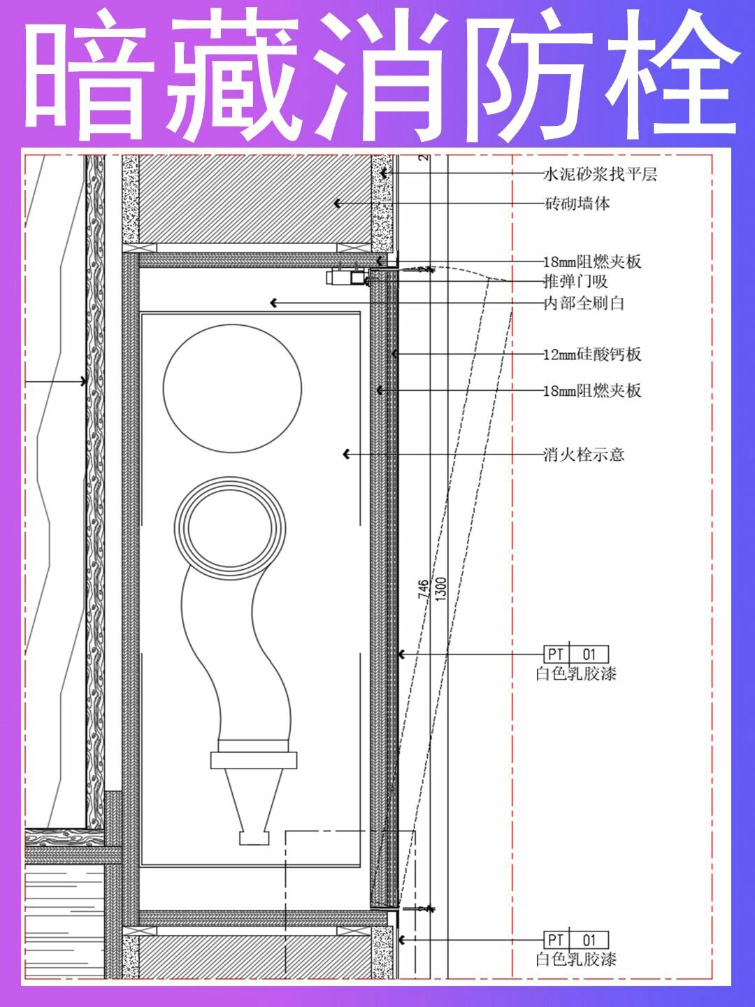 暗门消防栓～设计必用款