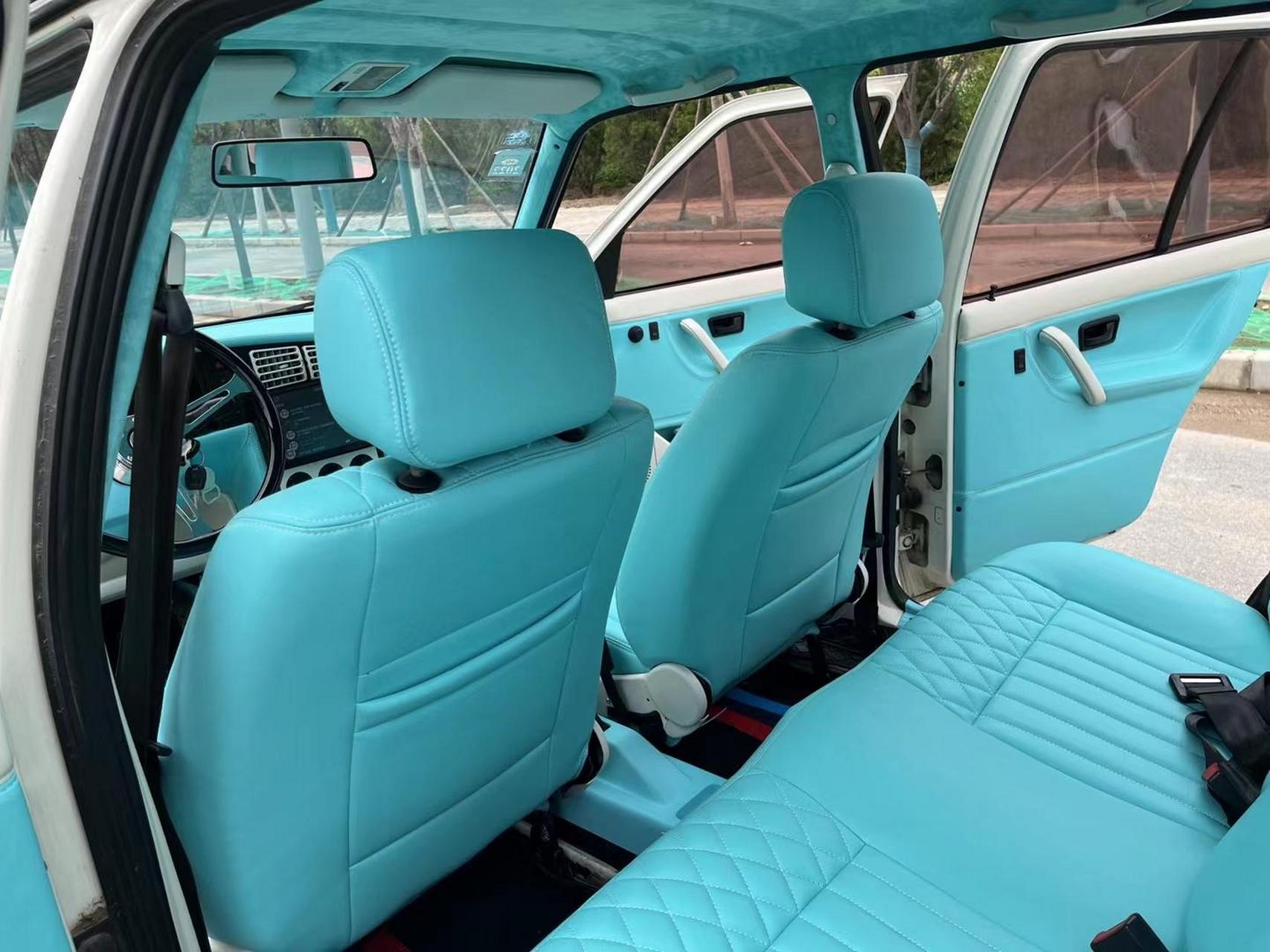 10款捷达前卫 ——整车内饰改装蒂夫尼蓝