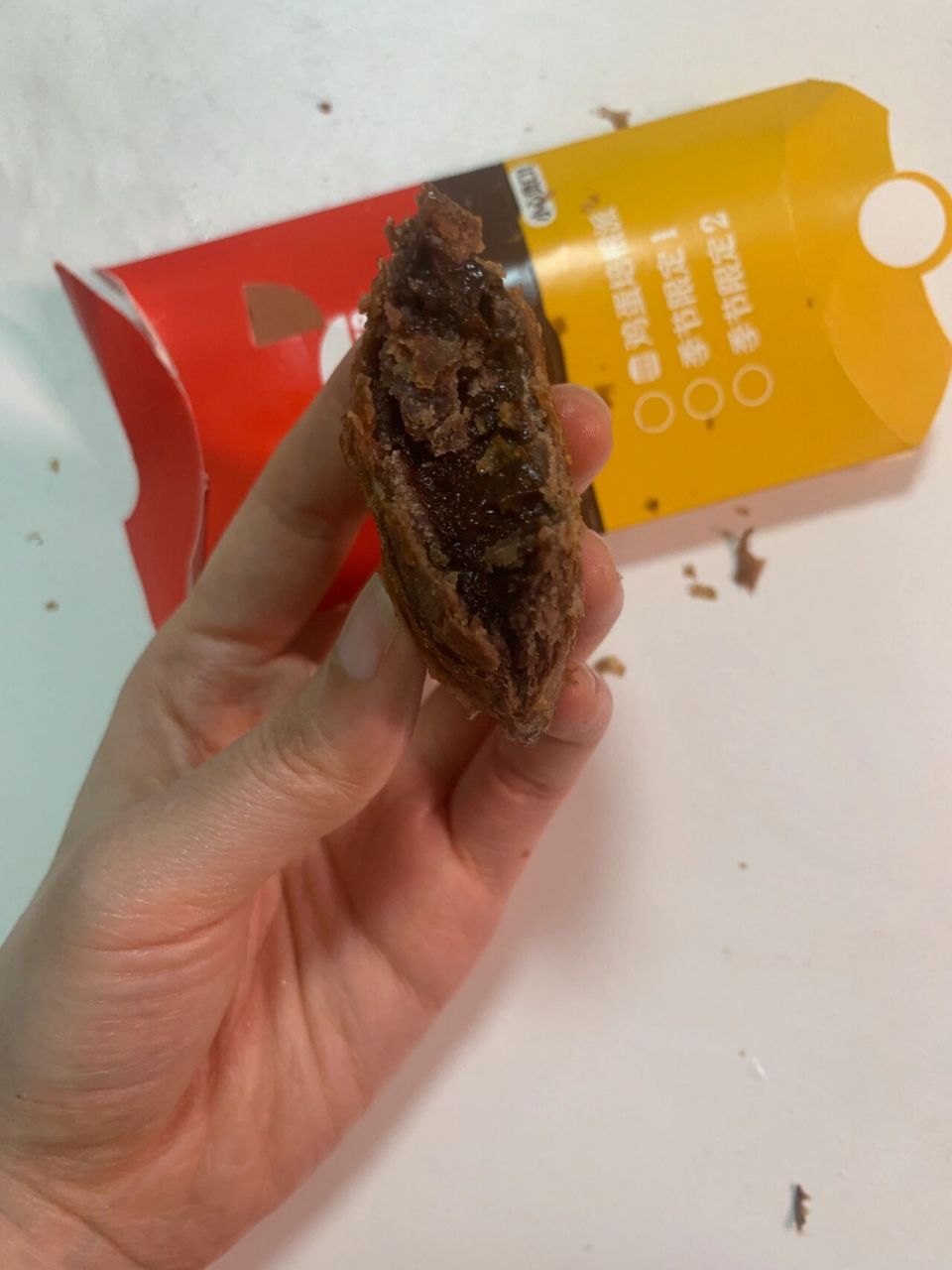 汉堡王 酷黑巧心派热量估算 太喜欢吃这个巧克力派了,巧克力内馅味道