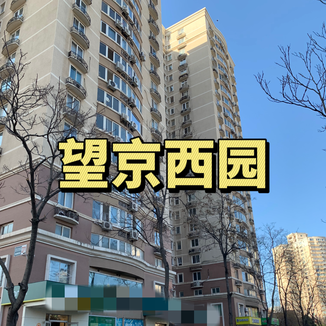 望京西园一区图片