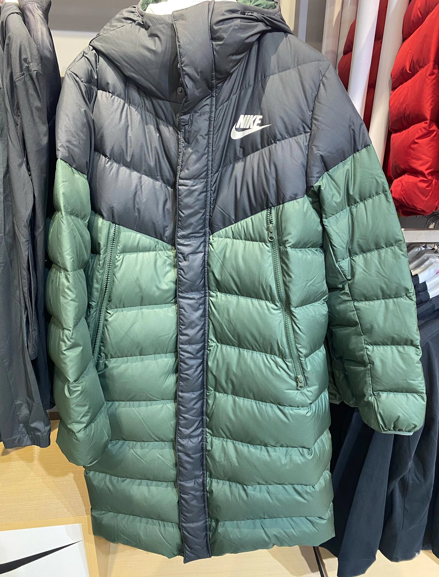 nike 长款羽绒服cu0281-045