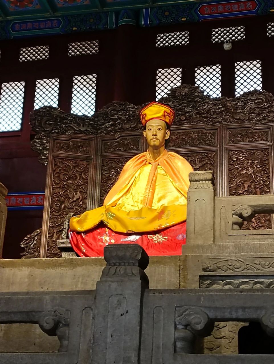 雍和宫一定要看的乾隆蜡像 到北京雍和宫一定不能错过乾隆皇帝蜡像