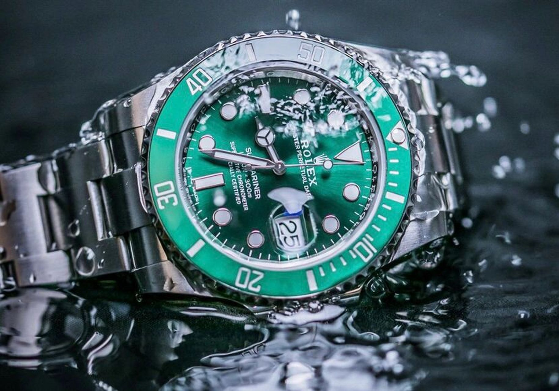 每天认识一支手表:劳力士116610lv绿水鬼 官方售价:72900元90二级