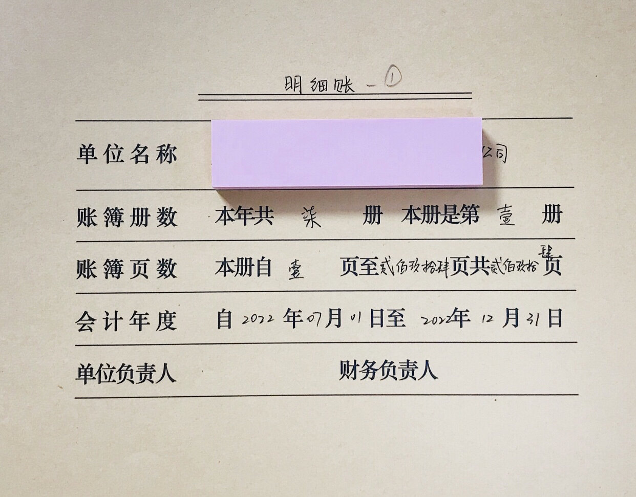 会计账簿装订 总账,明细账年度装订成册 封面没有特别的要求,具体都是