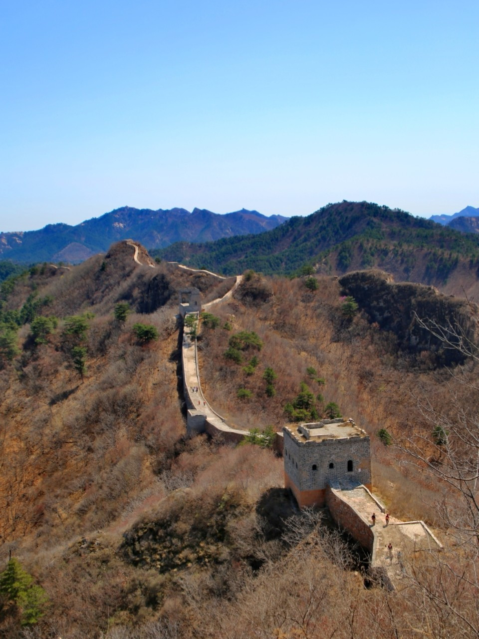 最美野长城—锥子山长城 锥子山长城被称为万里长城上最美的野长城