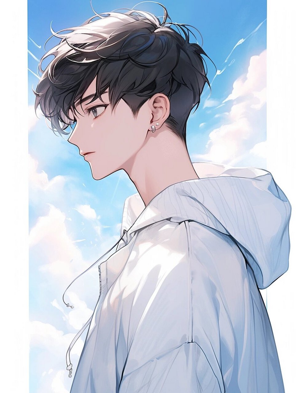 男生头像|温柔侧脸杀90