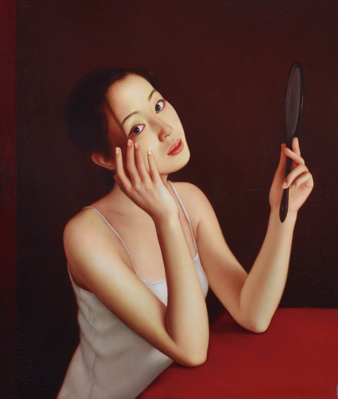 画家李贵君人物油画