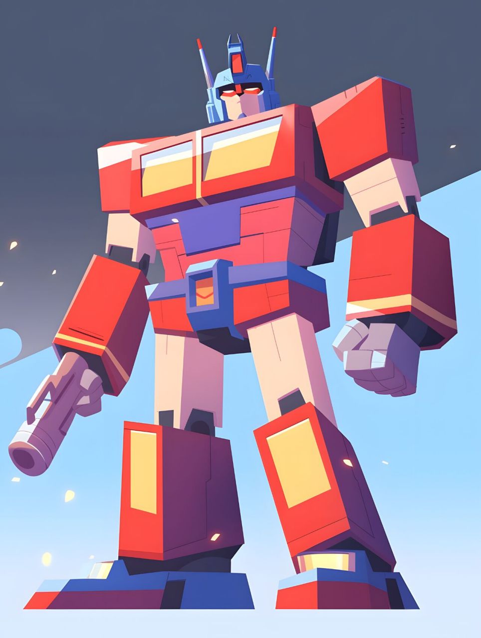 擎天柱:卡通迷你柱