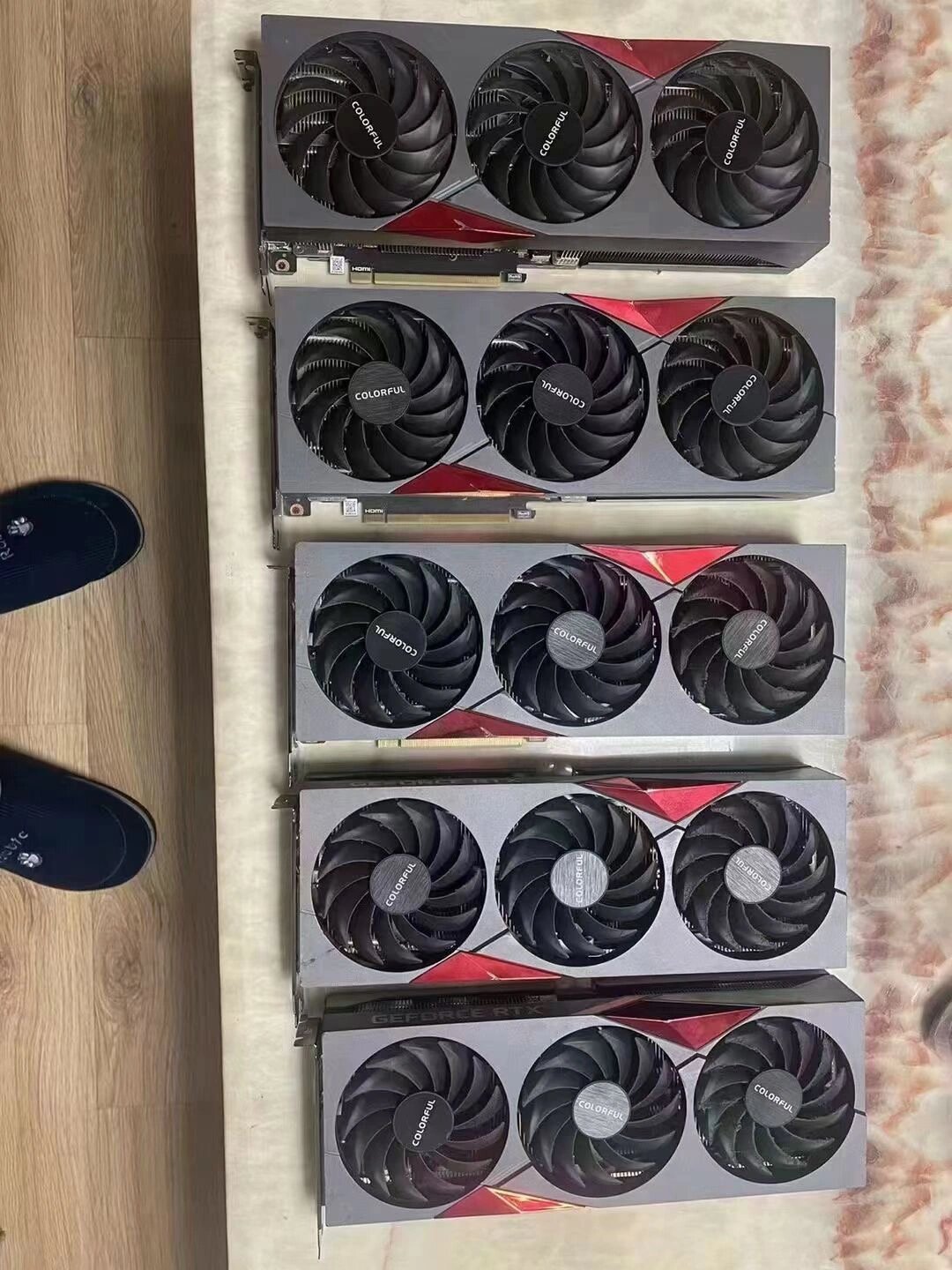 出公司现货七彩虹3070ti战斧  50片