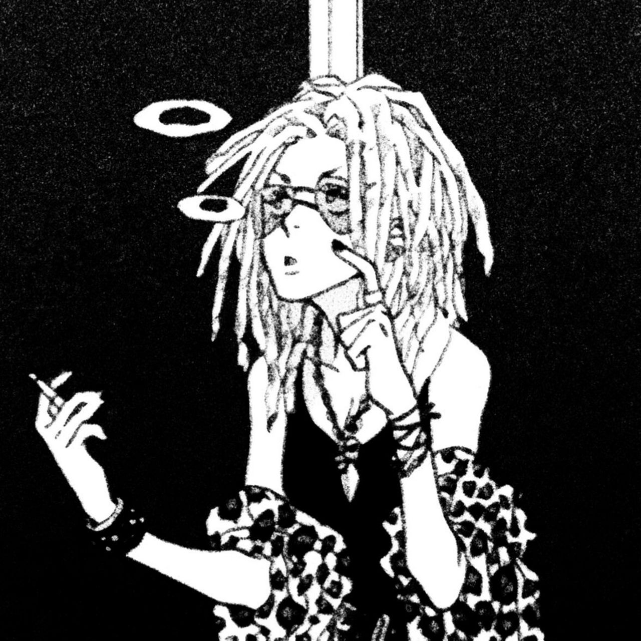 头像(搞怪,可爱 漫画头像截修|百合|黑白|少女|沙雕|tanaka minoru