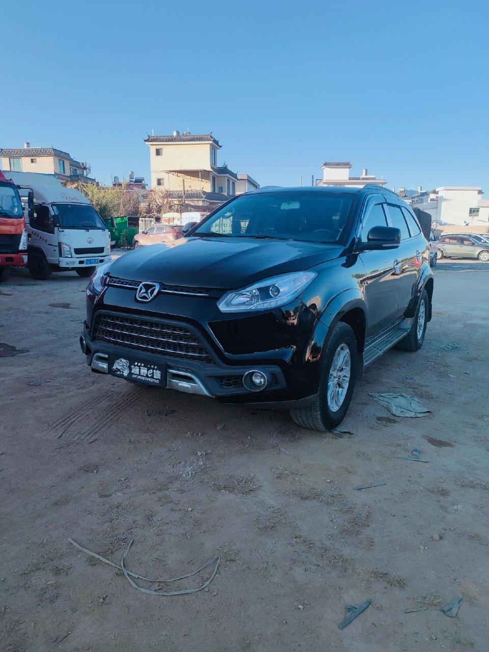 最新拿下一手精品工地大水牛,17年上牌江铃驭胜s350,柴油2.