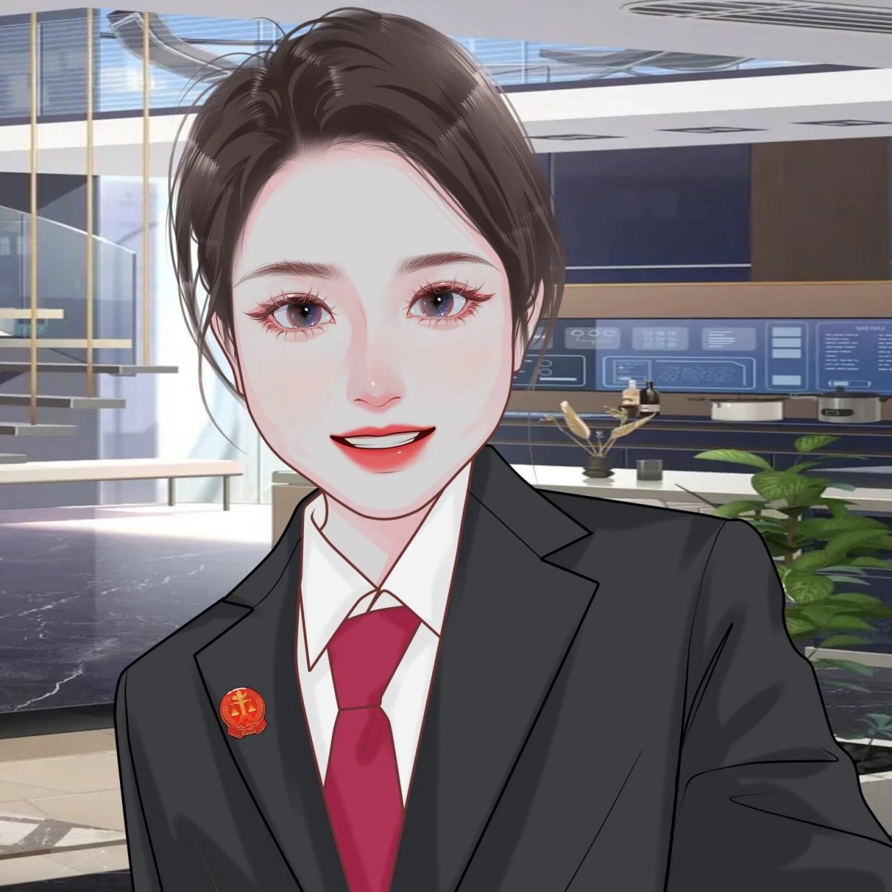 职业头像|漫画头像|手绘头像|女生头像