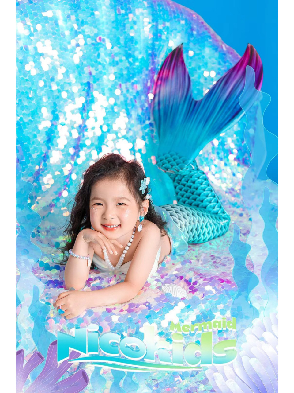 梦幻的蓝色大海中住着一位美丽的公主美人鱼公主94你可知?