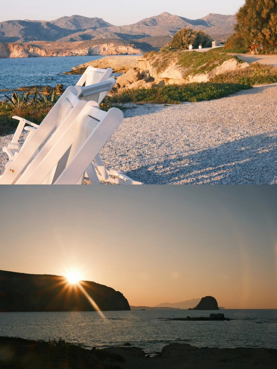 交通:7615从雅典飞往米洛斯milos机场,出机场后