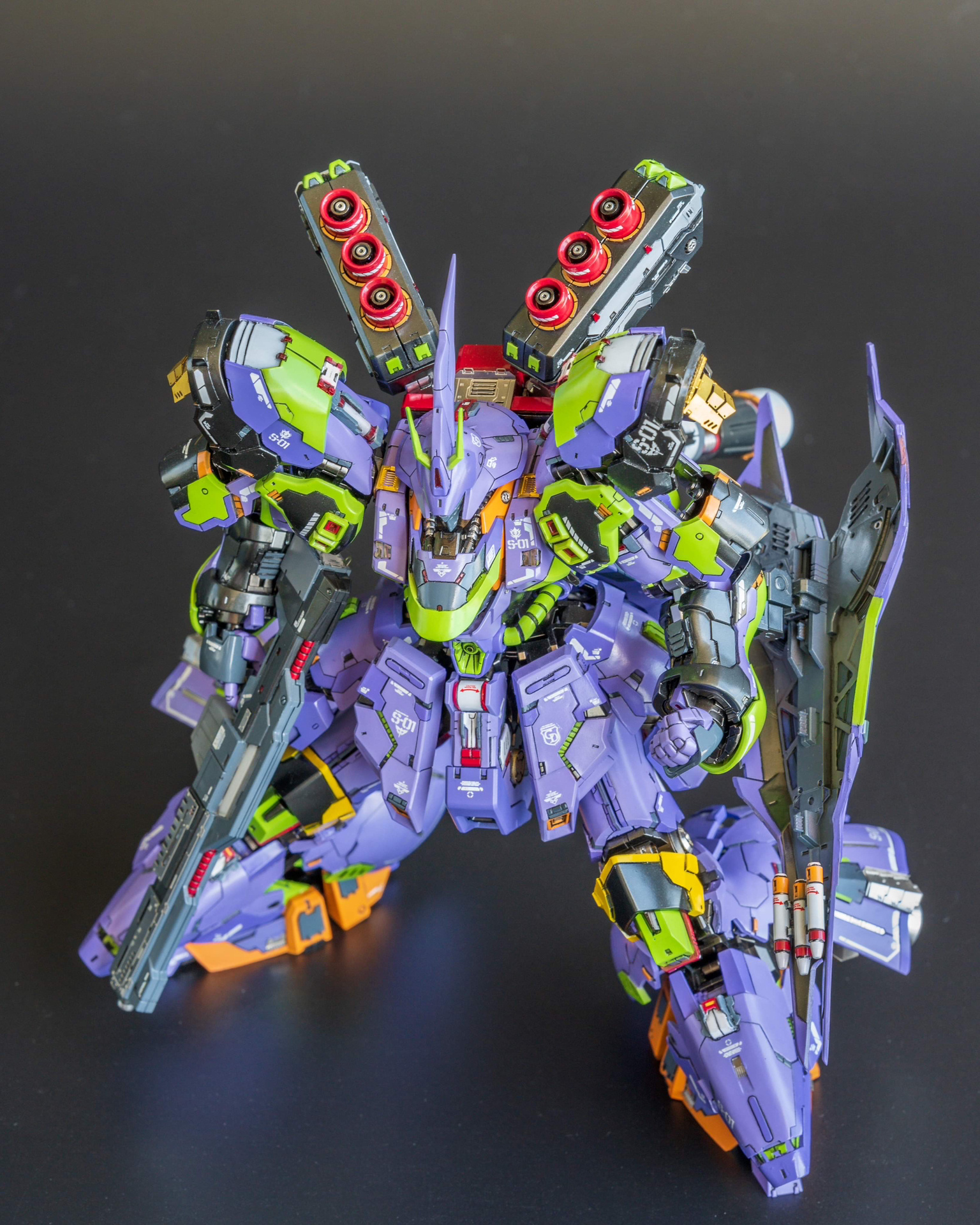 rg 沙扎比 初号机配色 正片来了哦转载可以麻烦标记出处,不管是ins