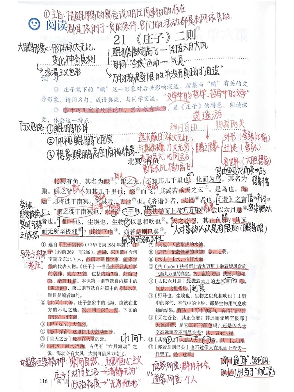 《庄子二则》笔记整理