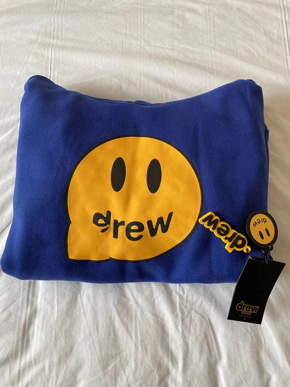 drew笑脸卫衣这个蓝色真的秋冬锁46615好吗?