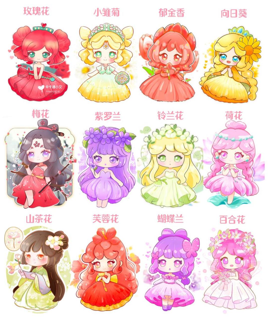 公主简笔画# #十二星座公主# #花朵公主# #可可爱爱画画# 已经画了8