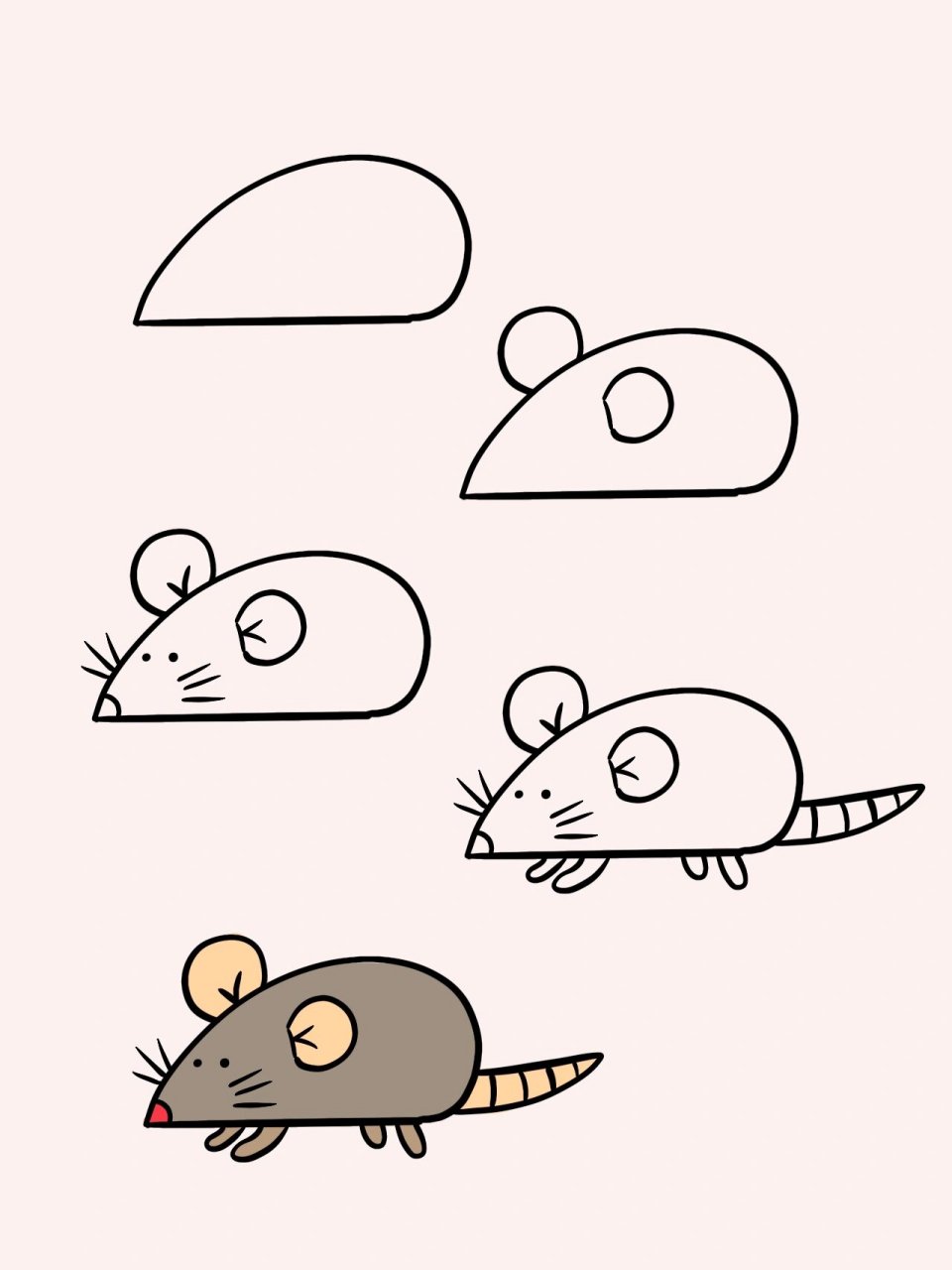 老鼠 简笔画 99