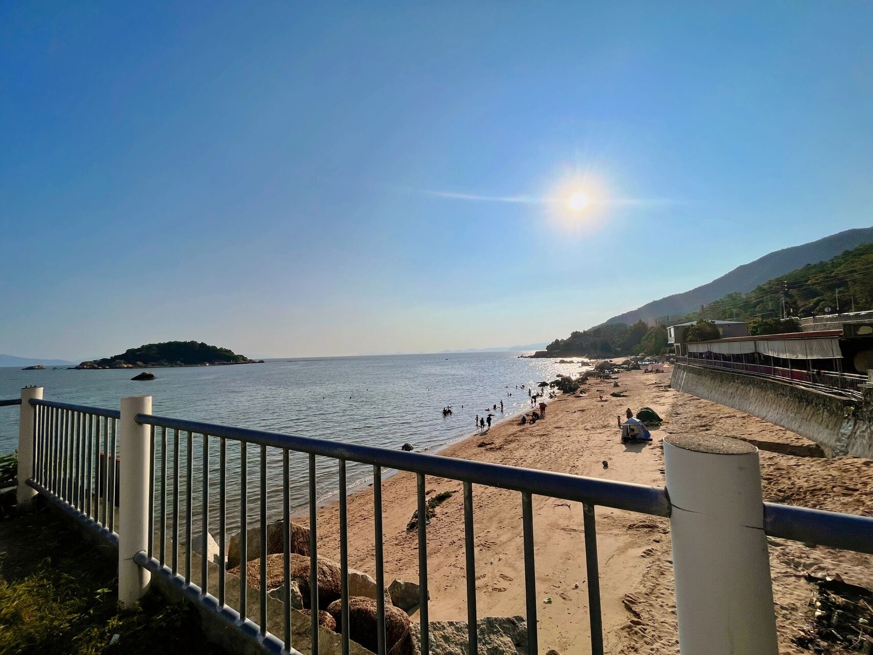 98台山小众海滩之星月海湾 98说走就走的海边 95说看就看的日落