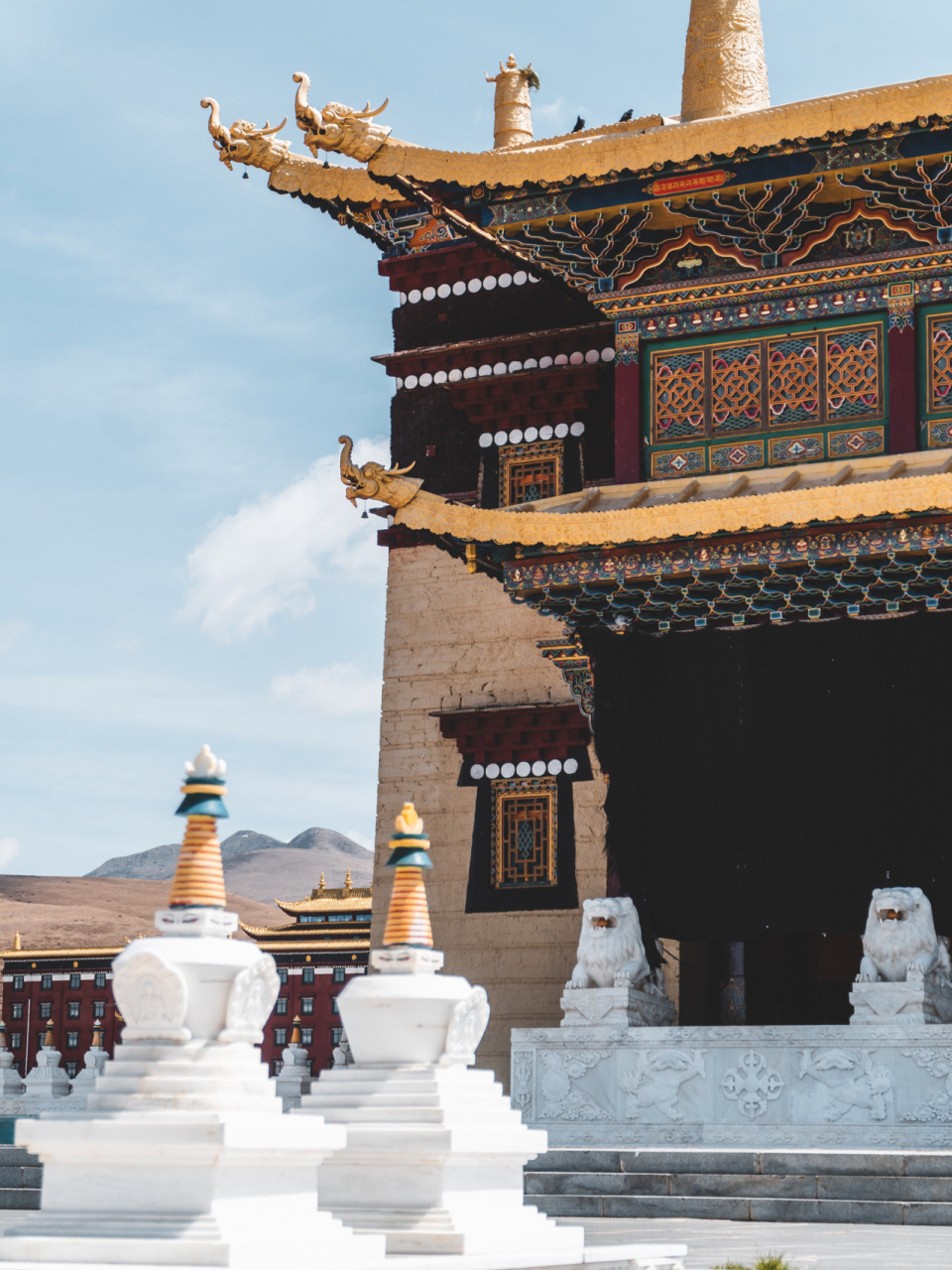木雅大寺|雅拉雪山下的寺院,神圣之地 木雅大寺,在川西去墨石公园都会