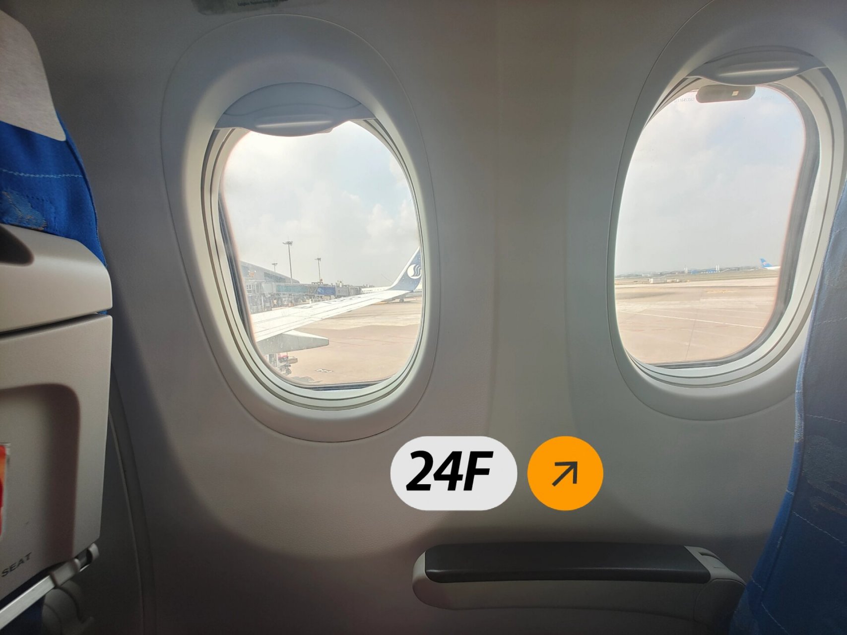 祝集美们都能选到喜欢的位置～ 在wx小程序:山东航空,选值机