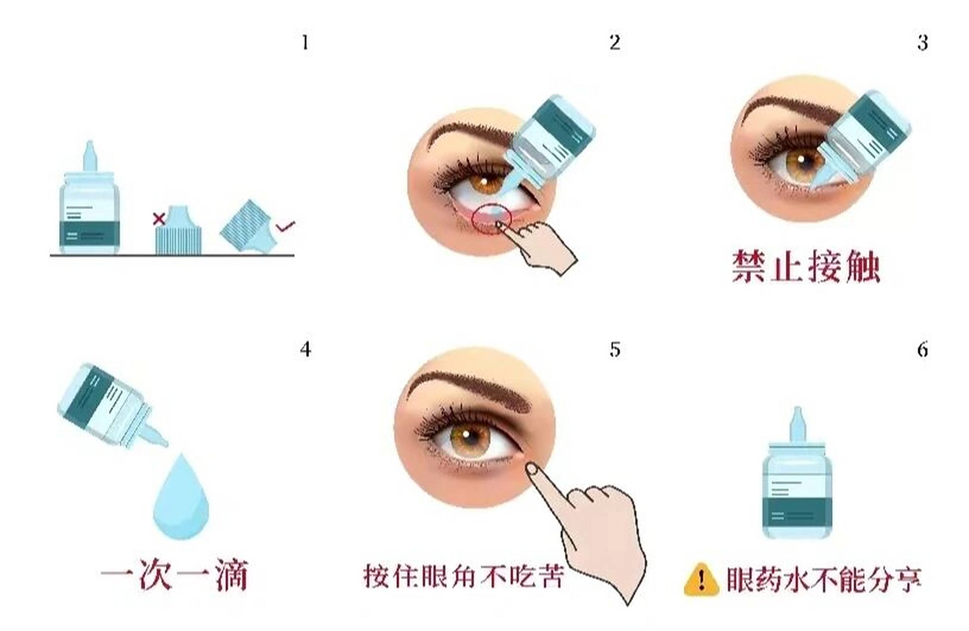 眼药水要怎样滴才是正确的 点眼药水的正确姿势一起get一下吧!
