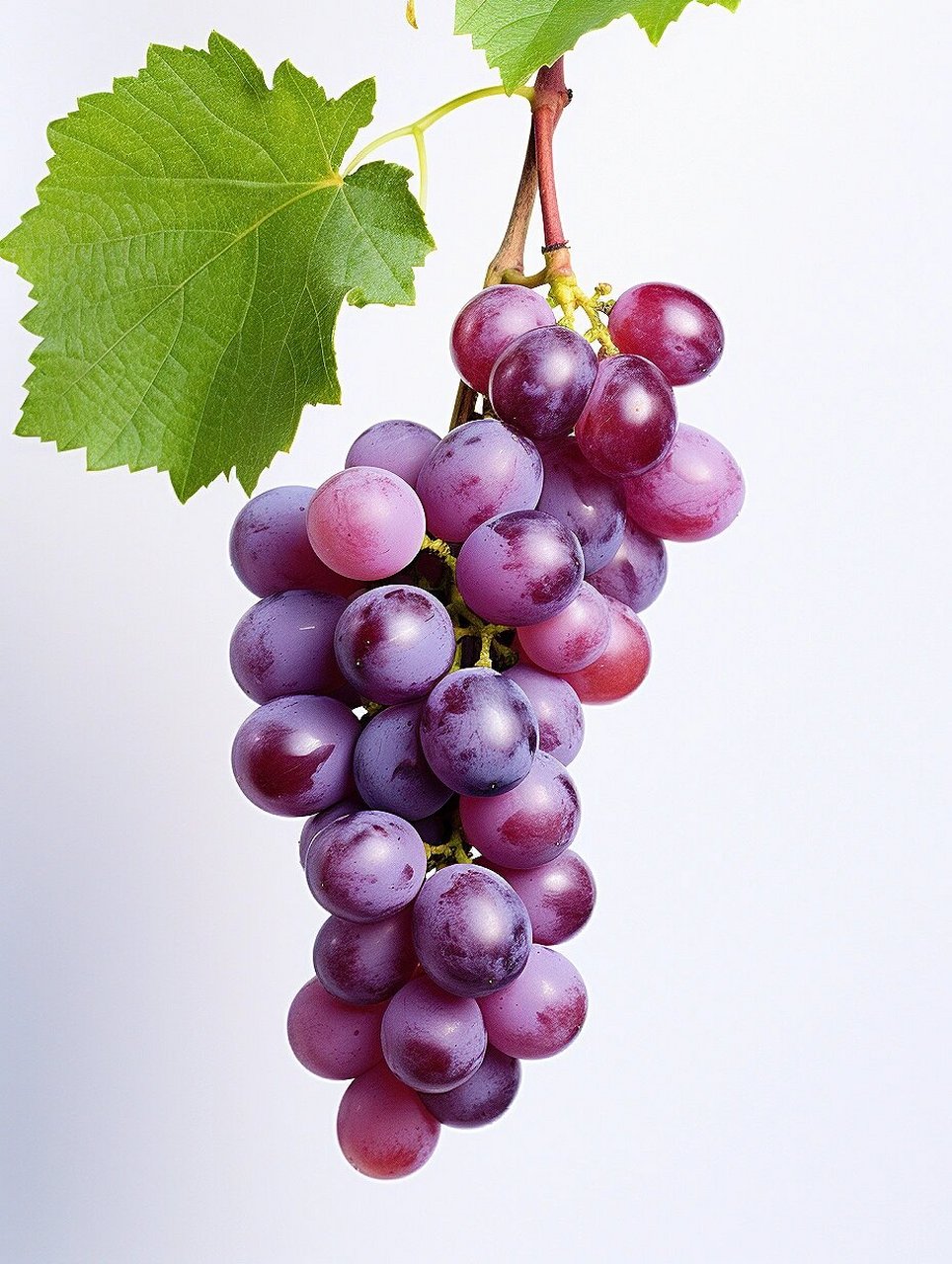 绘画素材||水果篇,一串紫色葡萄!